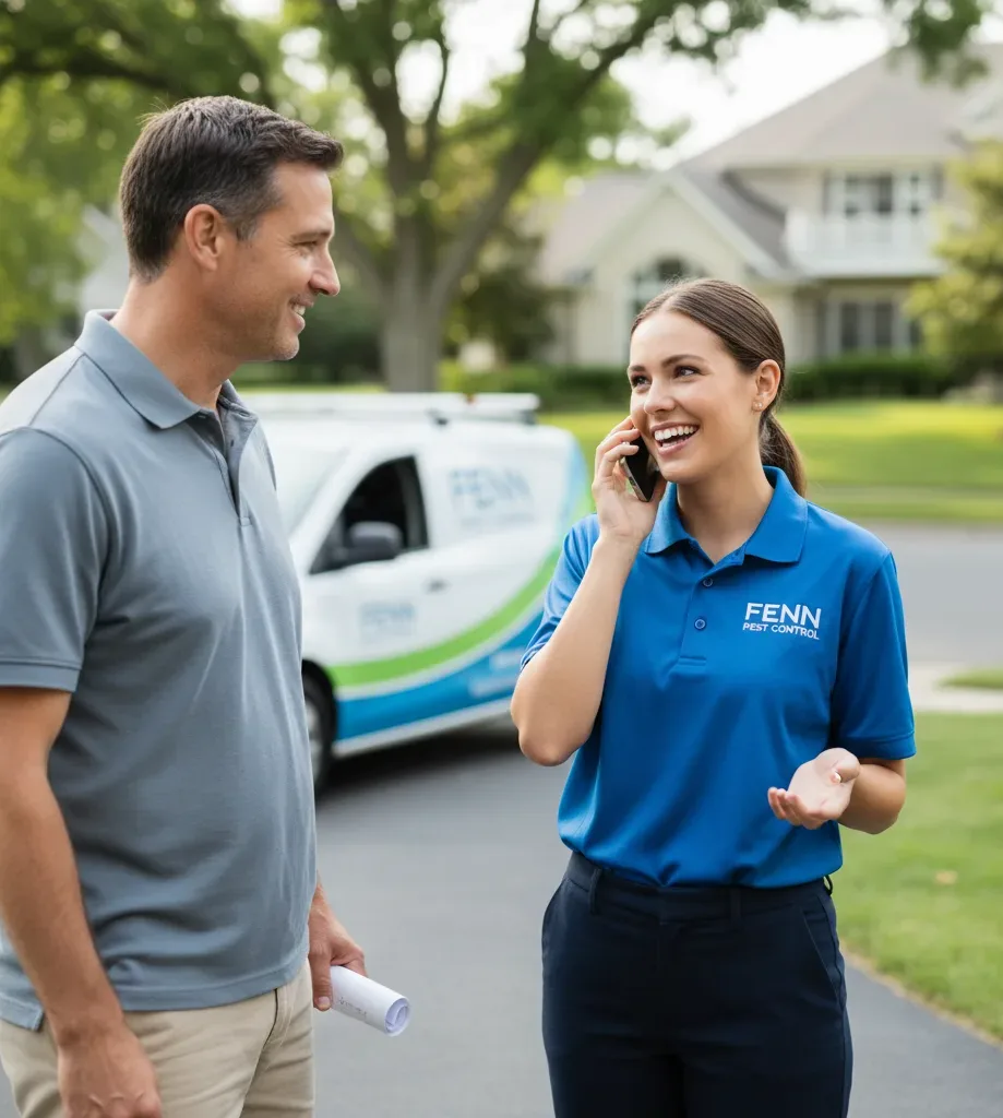 Fenn Pest Control customer support in Fort Covington
